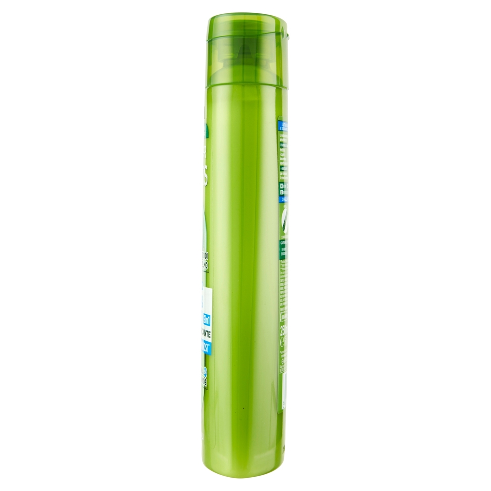 Garnier Fructis Shampoo Forti & Brillanti 2in1, shampoo fortificante per capelli normali, 250 ml